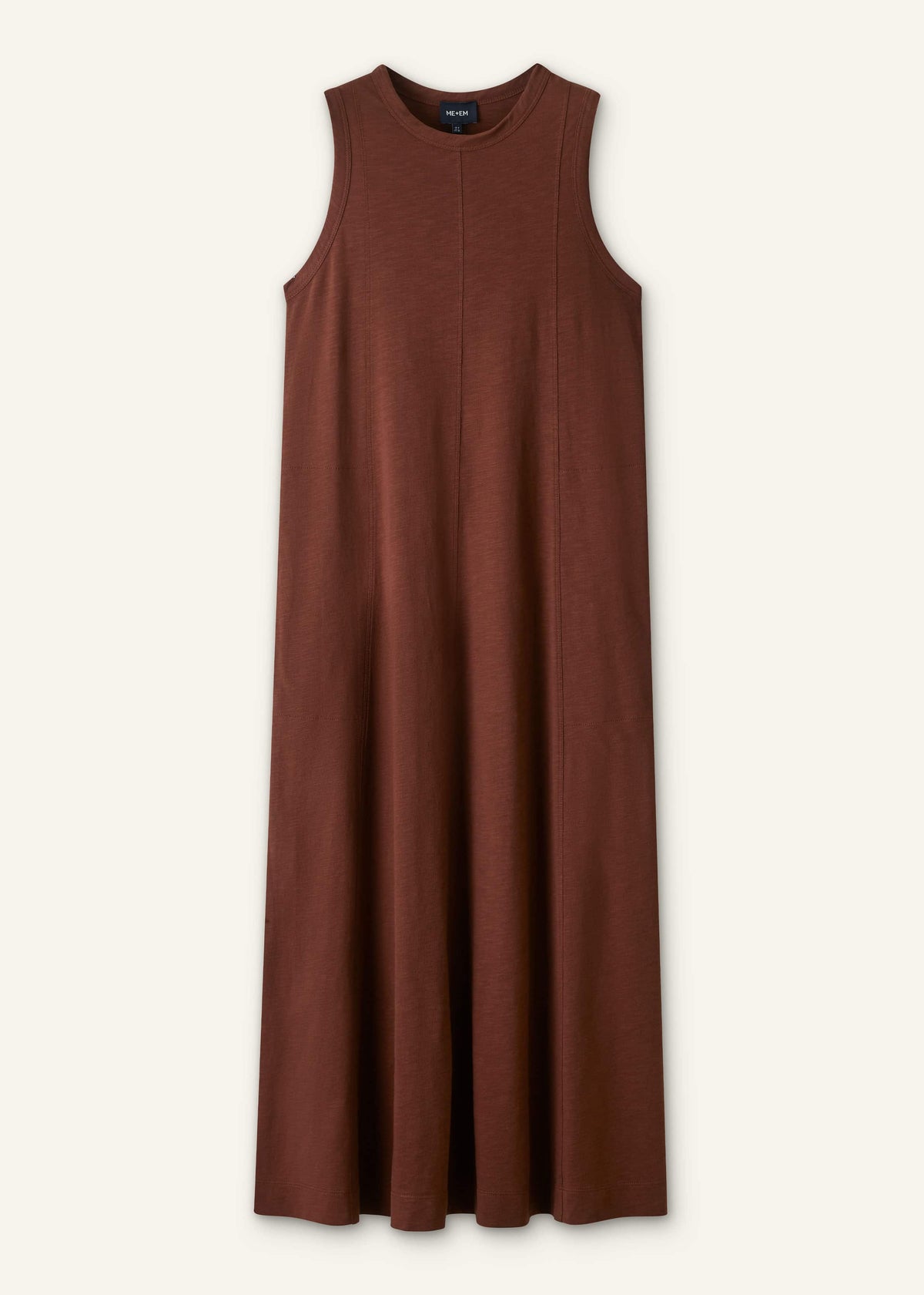 Cinnamon Brown Maxi Swing Dress | ME+EM