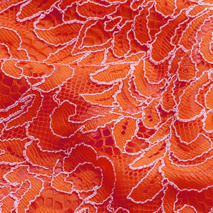 Orange Two Tone Full Length Dress | ME+EM