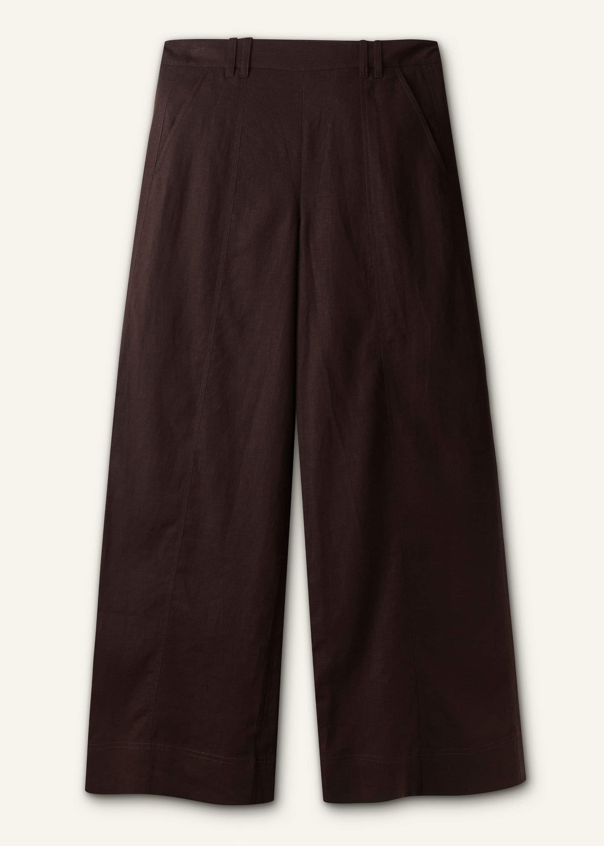 Brown Wide-Leg Pant | ME+EM