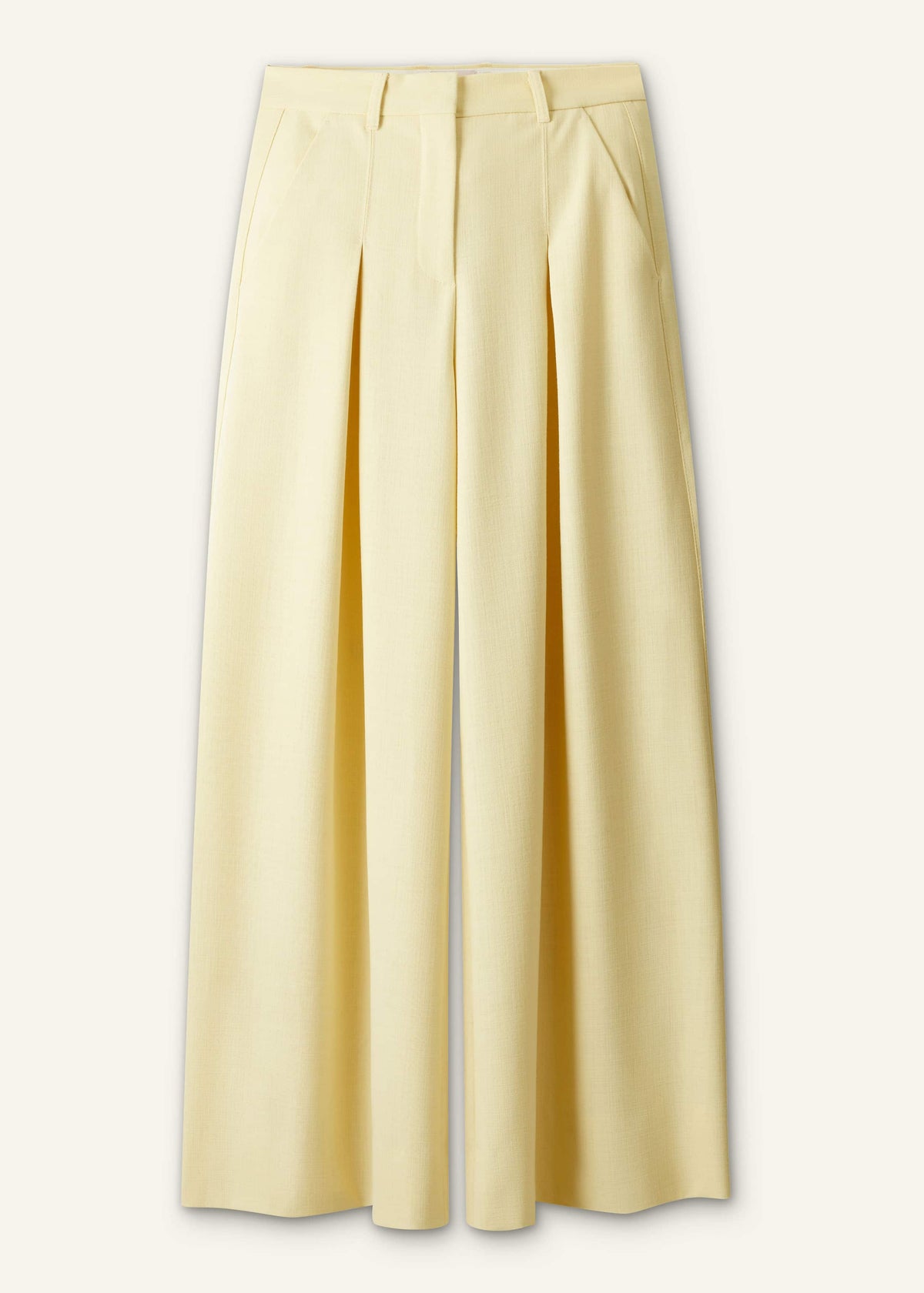Yellow Very Wide-Leg Pant | ME+EM
