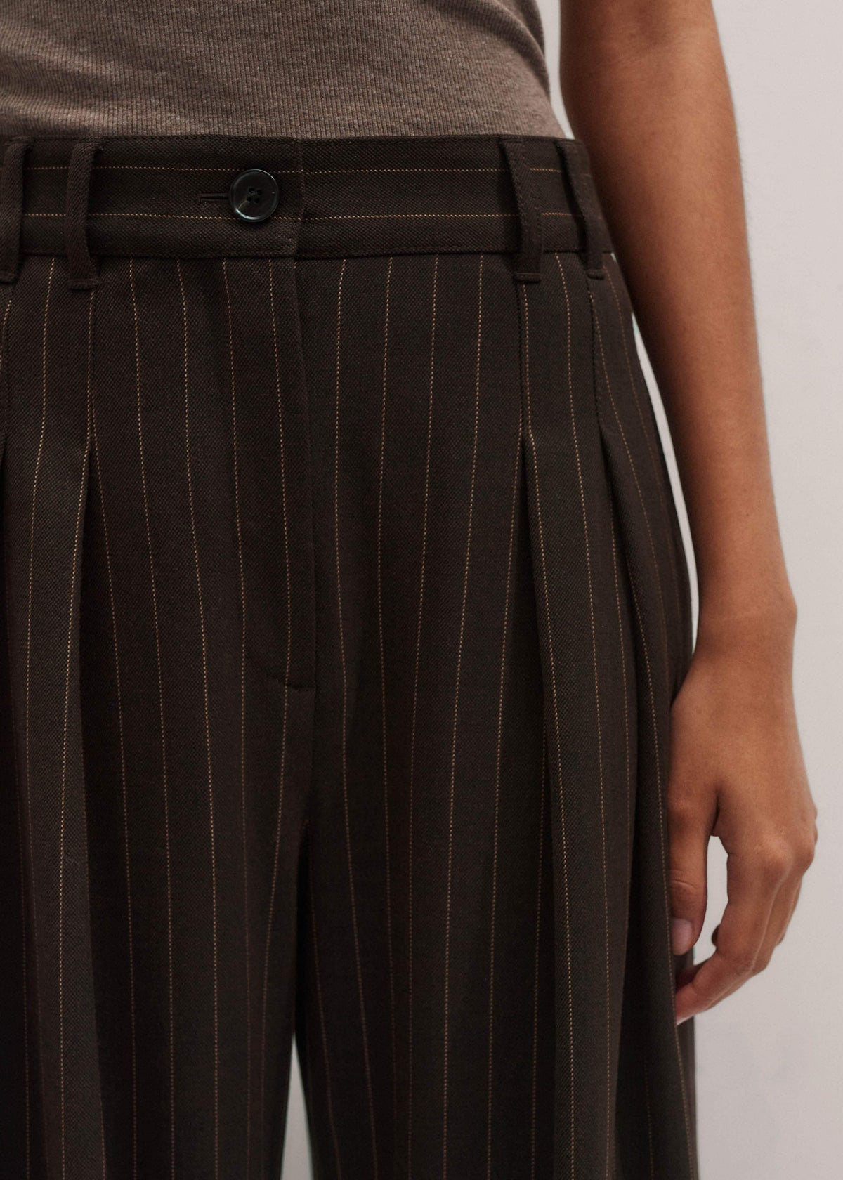 Brown Wide-Leg Pant | ME+EM
