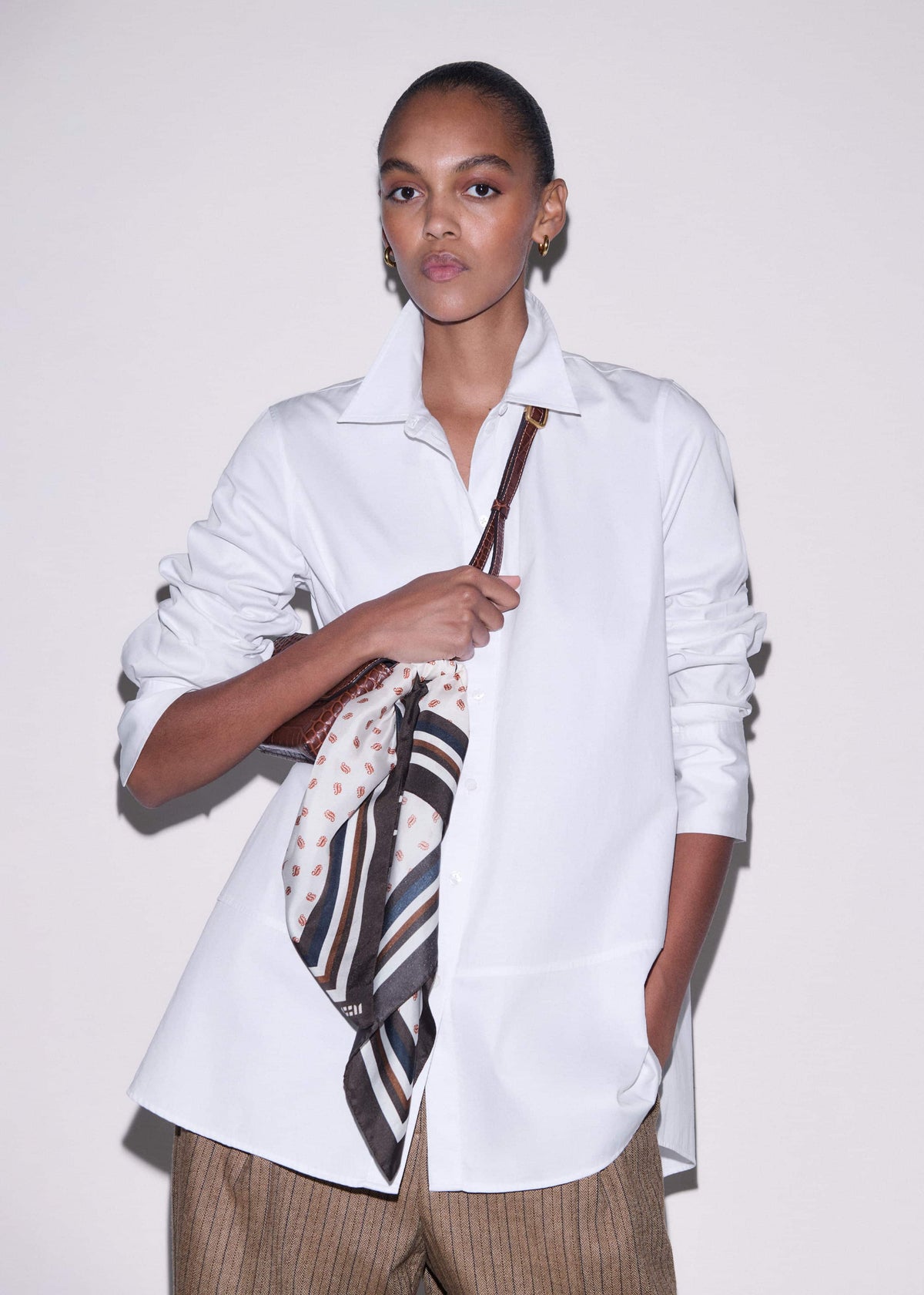 White Clever Oversized Shirt | ME+EM