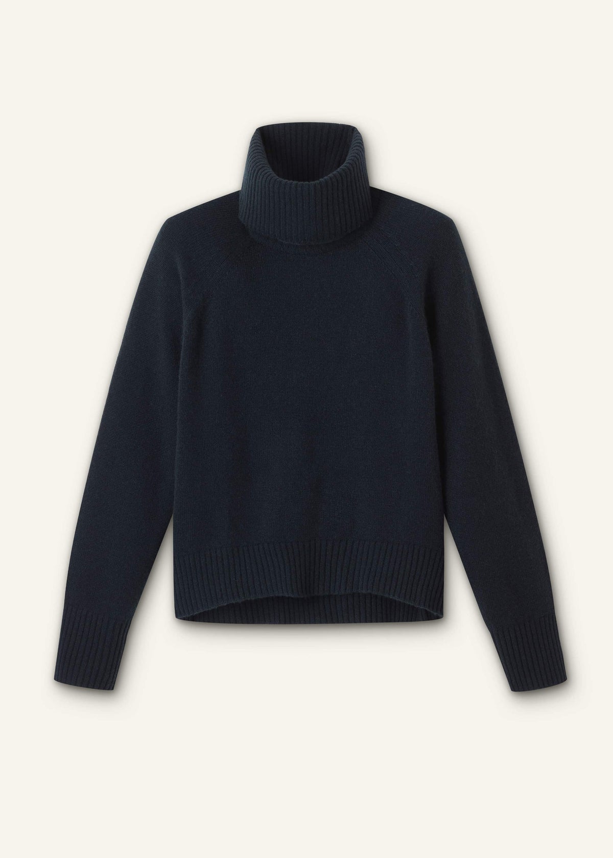 Navy Raglan Sweater + Snood | ME+EM