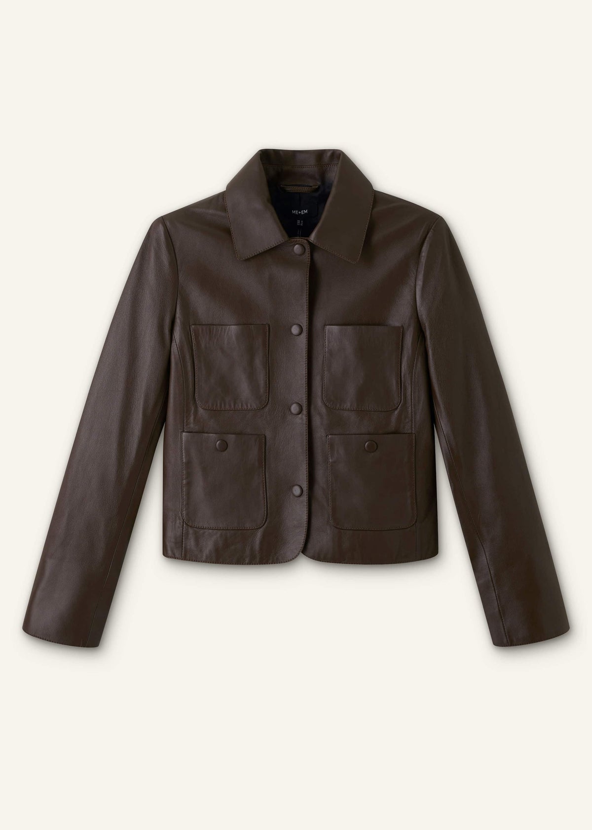 Brown Patch Pocket Jacket | ME+EM