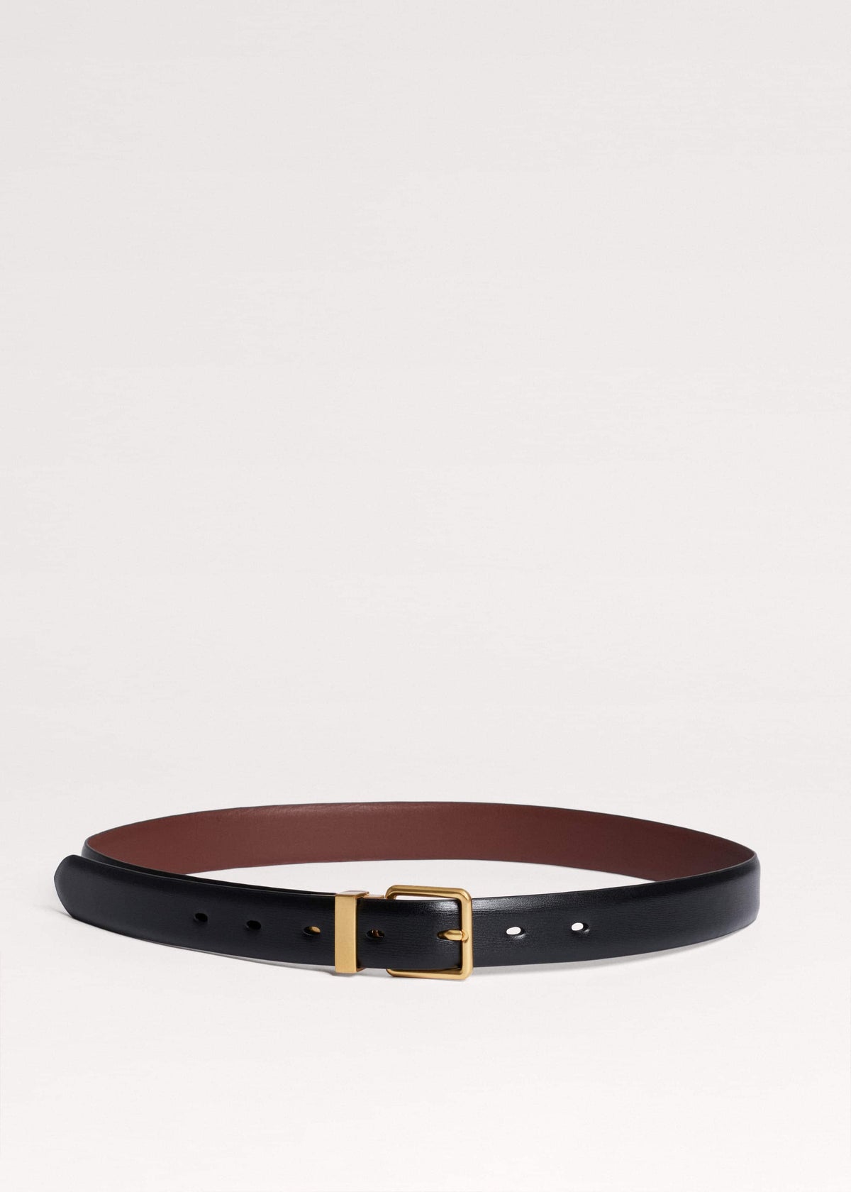 Dark Cinnamon Reversible Belt | ME+EM