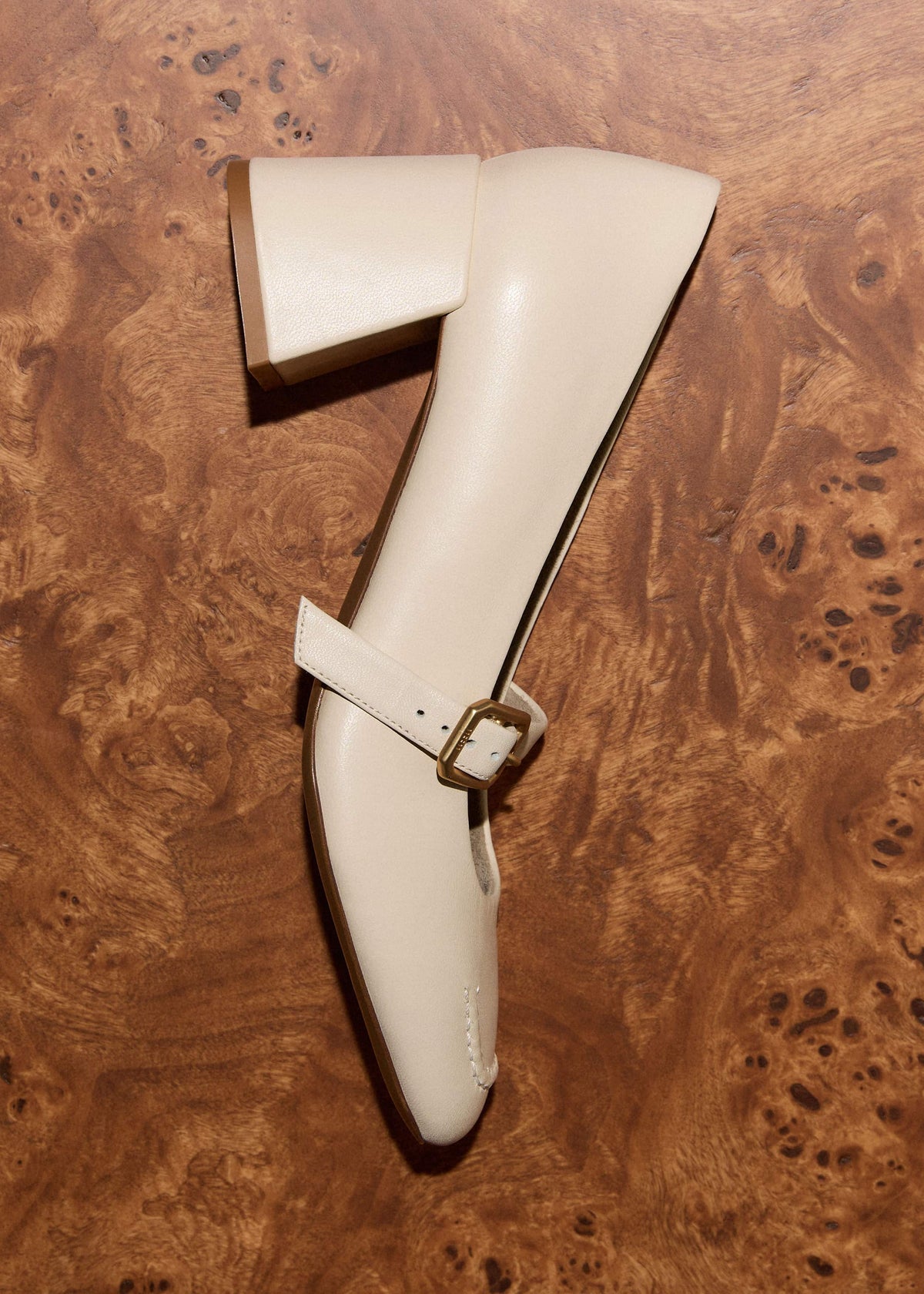 Cream Classic Mary Jane Heel | ME+EM