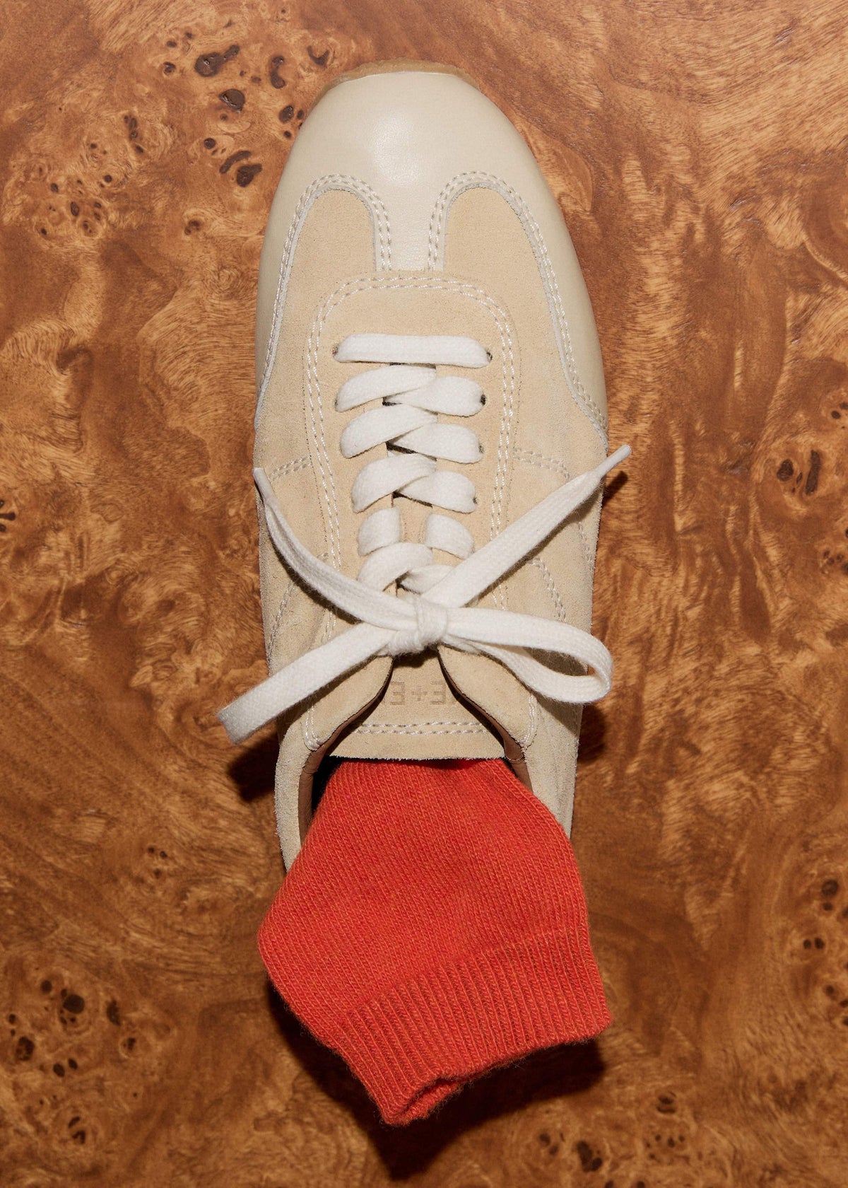 Latte Retro Runner Sneaker | ME+EM