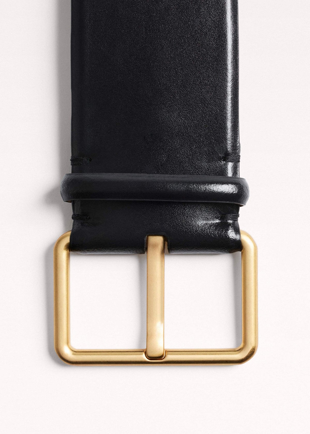 Black Extra Wide Waisted Belt | ME+EM