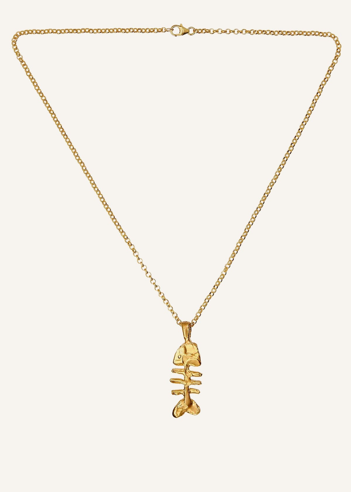 Gold Silhouette Of Summer Necklace | ME+EM