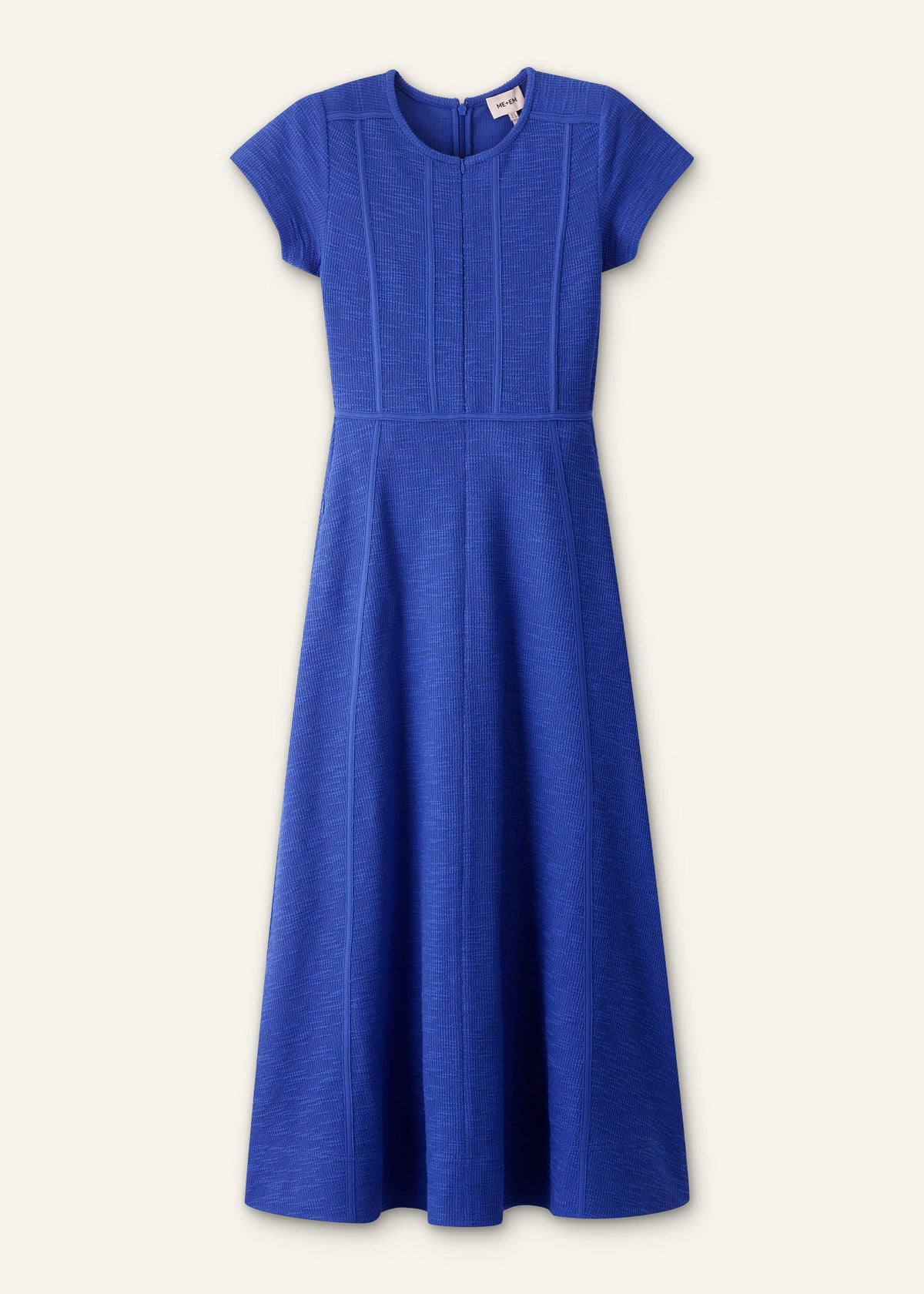 Blue Fit + Flare Maxi Dress | ME+EM