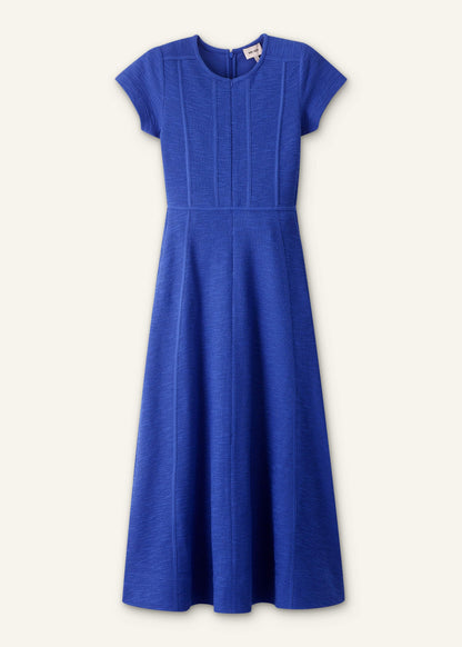 Blue Fit + Flare Maxi Dress | ME+EM