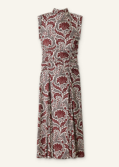 Cinnamon Rising Wildflowers Print Fit + Flare Maxi Dress | ME+EM