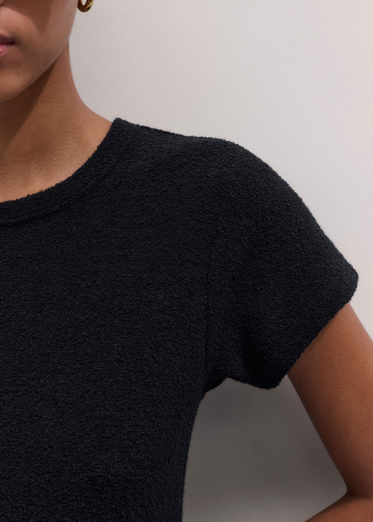 Black A-Line Maxi Tee Dress | ME+EM