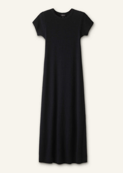Black A-Line Maxi Tee Dress | ME+EM