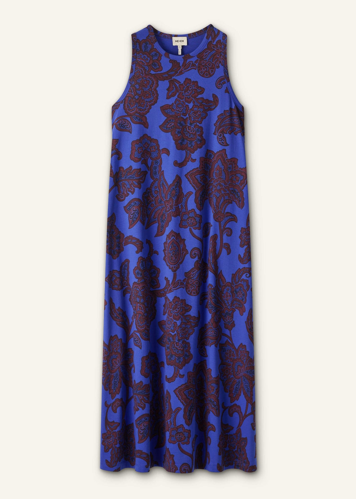 Blue Maxi Swing Dress | ME+EM