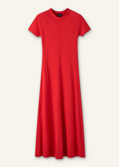 Red Raglan Sleeve Maxi Dress | ME+EM