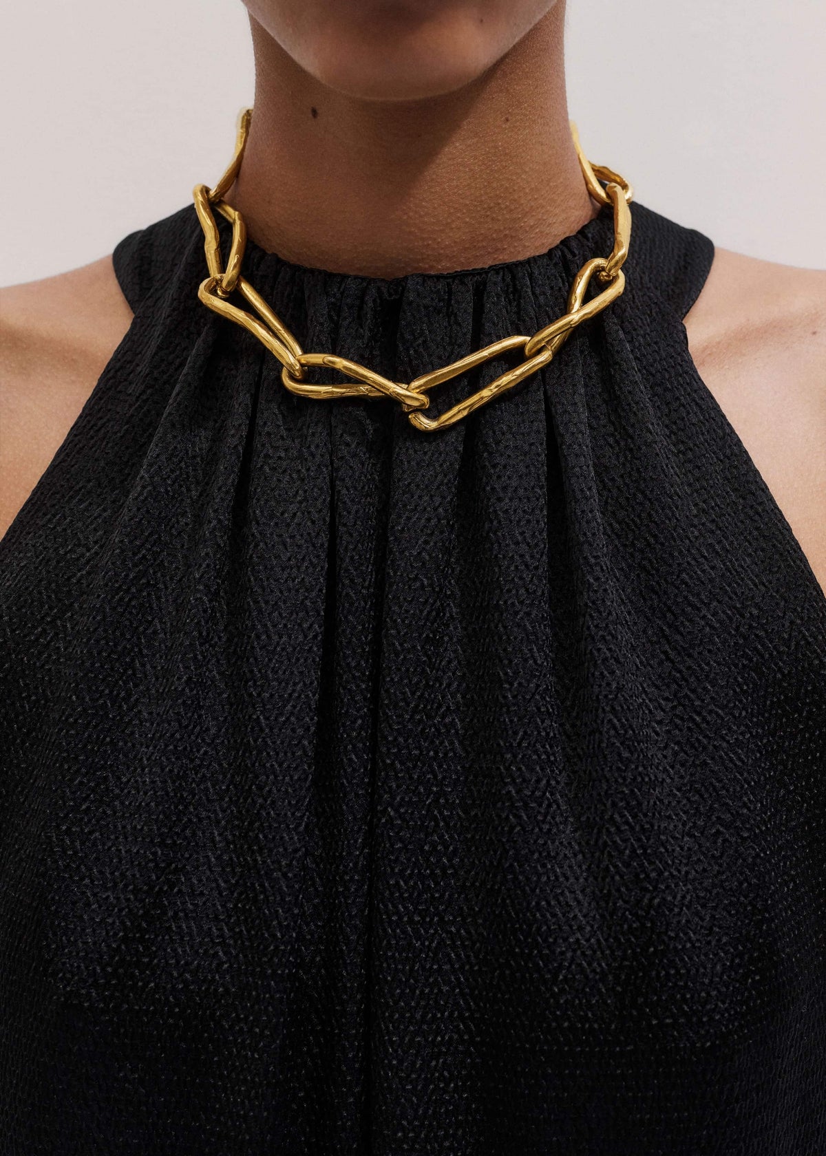 Black Halterneck Maxi Dress | ME+EM