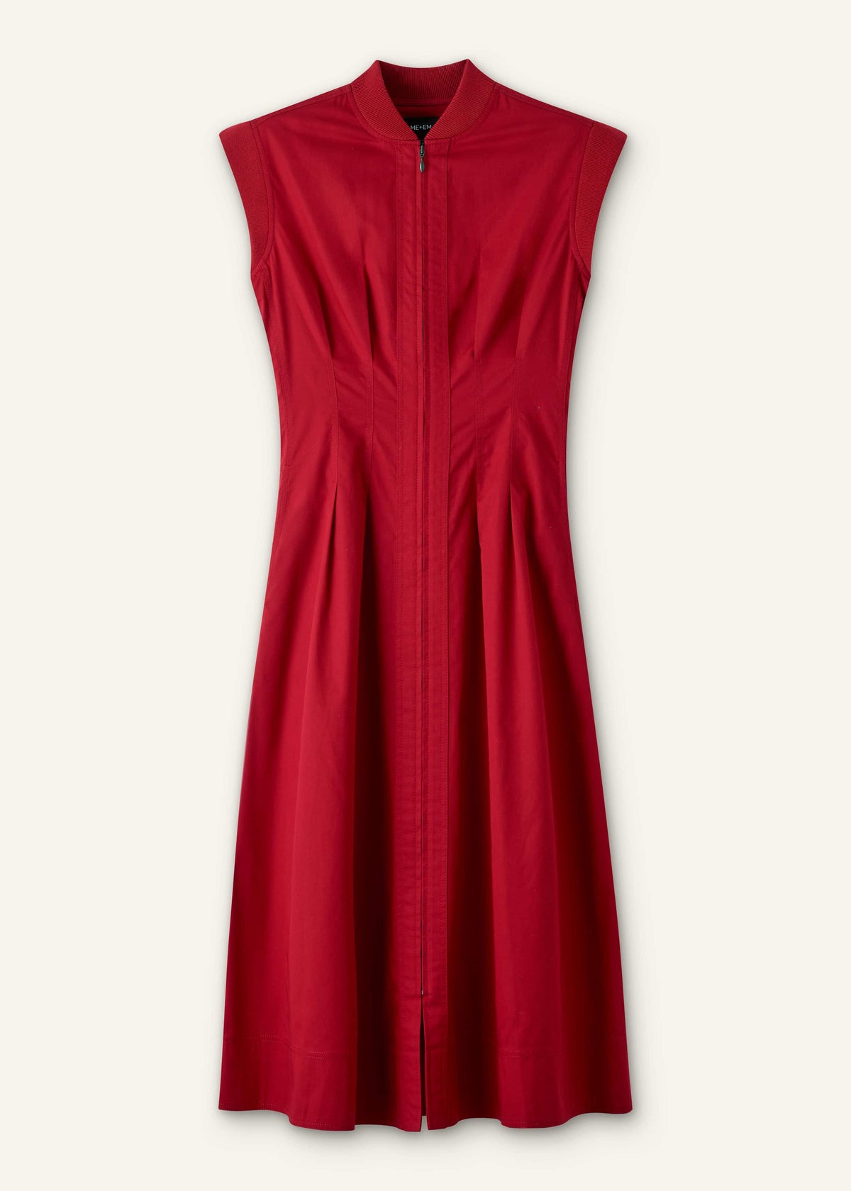 Red Sporty Smart Midi Dress | ME+EM