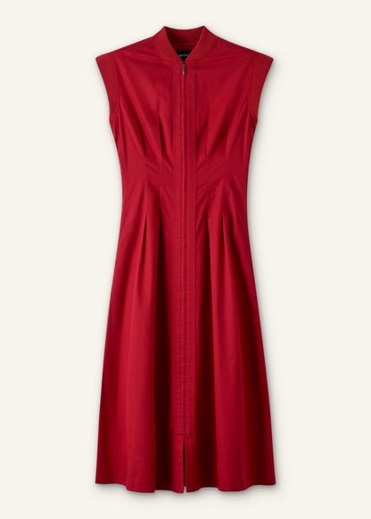 Red Sporty Smart Midi Dress | ME+EM