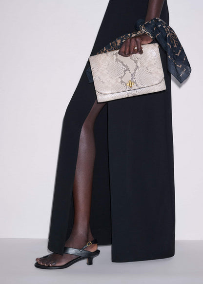 Black Draped Full Length Dress | ME+EM