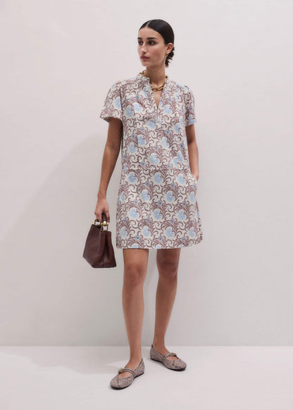 Cream Summer Swing Dress | ME+EM