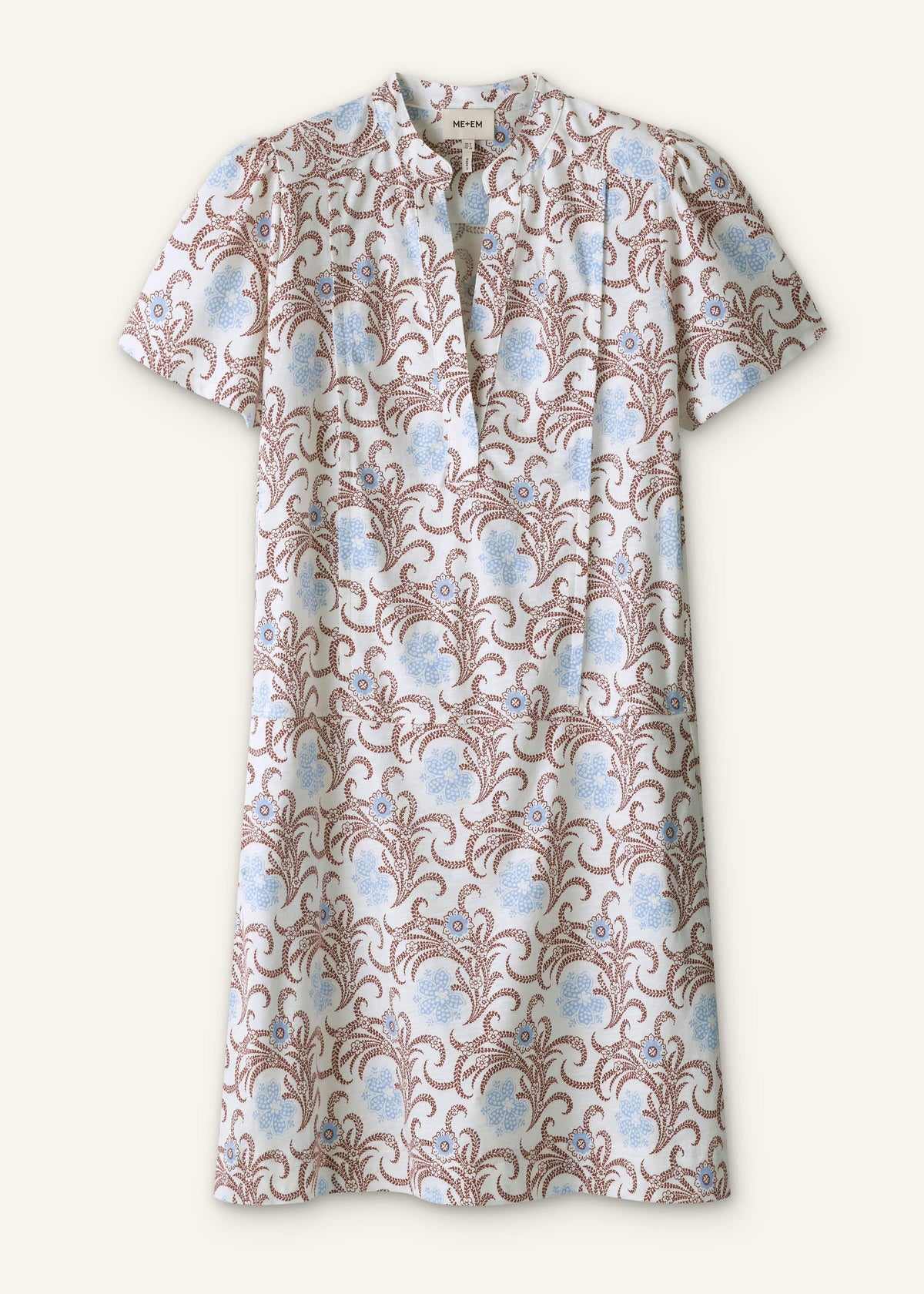 Cream Summer Swing Dress | ME+EM