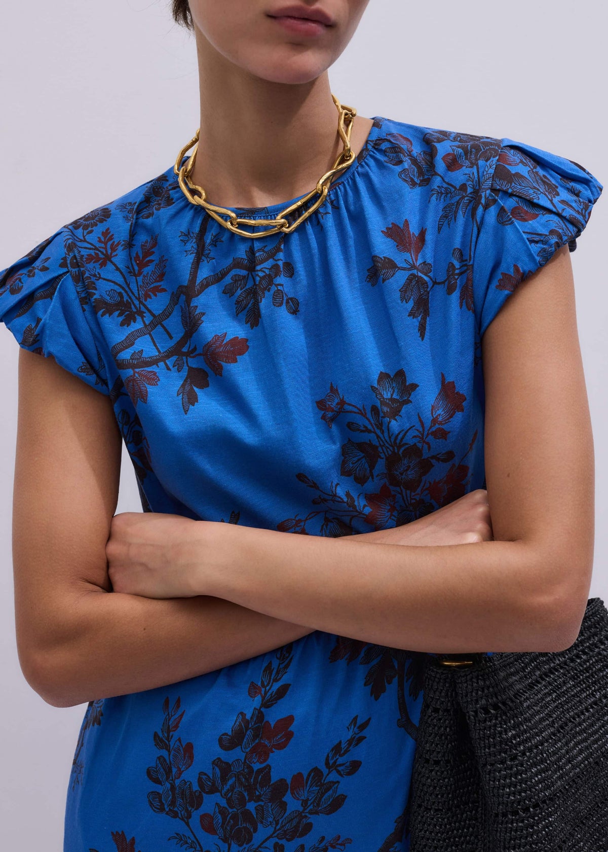 Blue Short Swing Dress | ME+EM