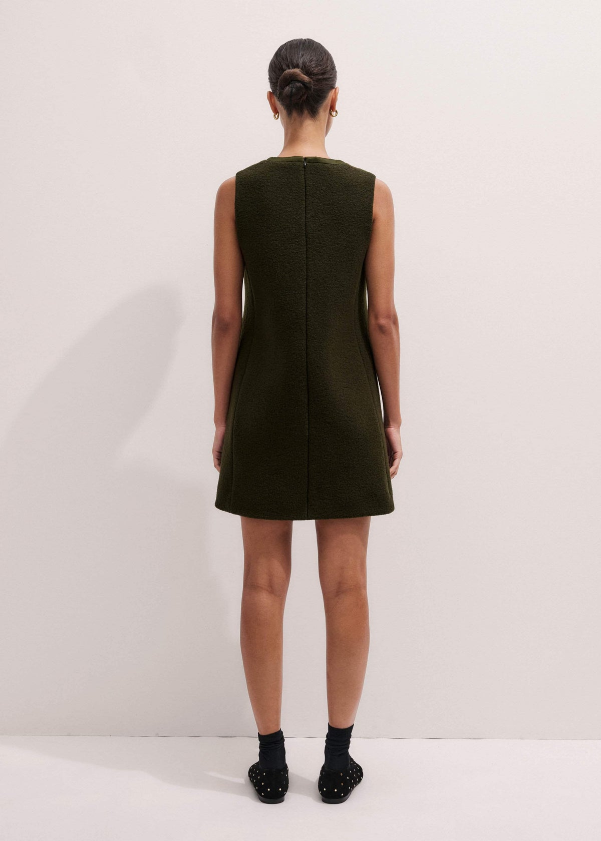 Olive Green Shift Mini Dress | ME+EM