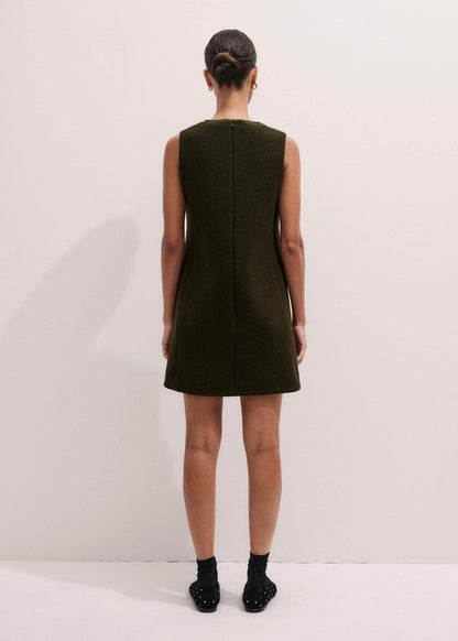 Olive Green Shift Mini Dress | ME+EM