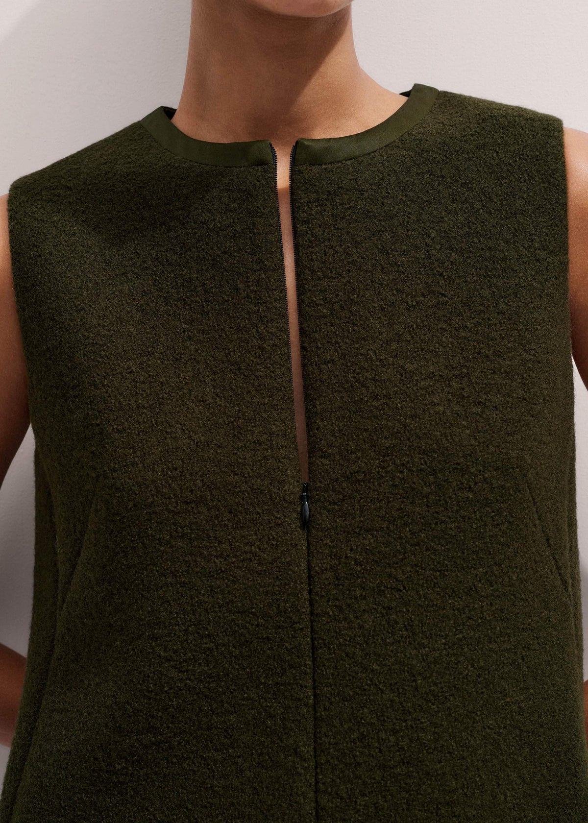 Olive Green Shift Mini Dress | ME+EM