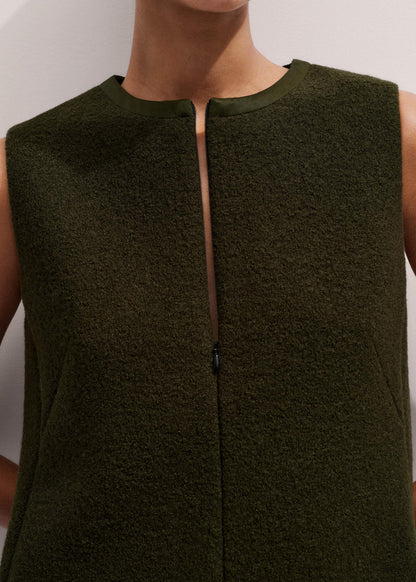 Olive Green Shift Mini Dress | ME+EM