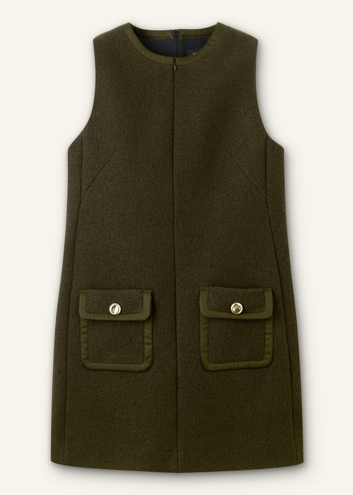 Olive Green Shift Mini Dress | ME+EM