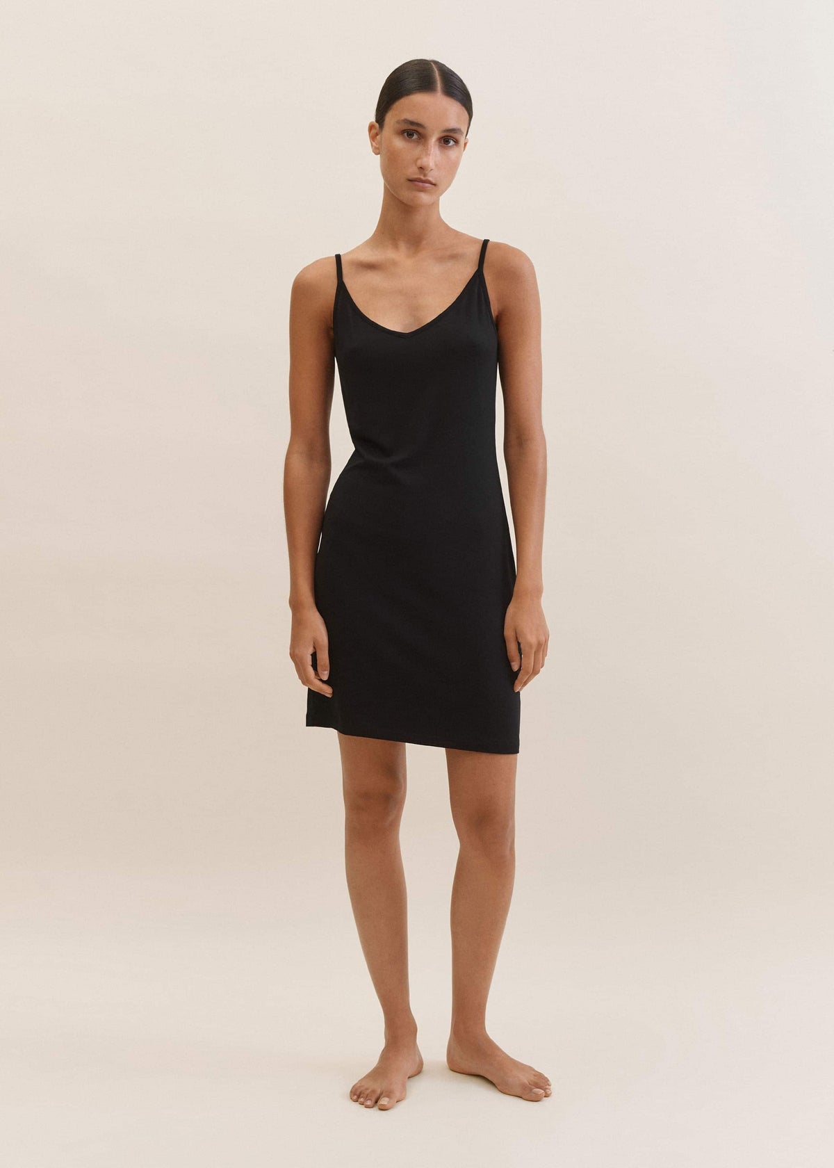 Black Fashion First Aid Slip Dress | ME+EM