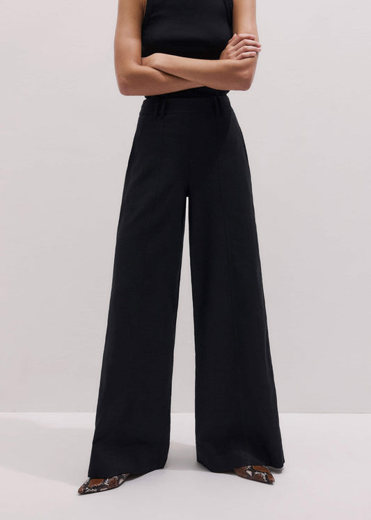 Black Wide-Leg Pant | ME+EM