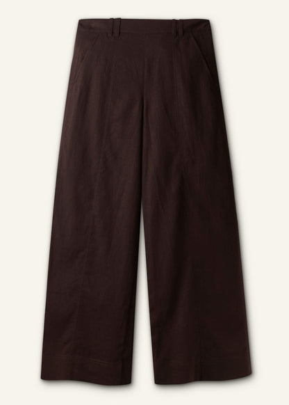 Brown Wide-Leg Pant | ME+EM