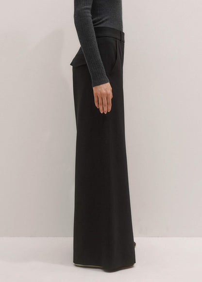 Black Wide-Leg Pant | ME+EM