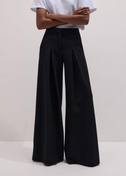 Black Very Wide-Leg Pant | ME+EM