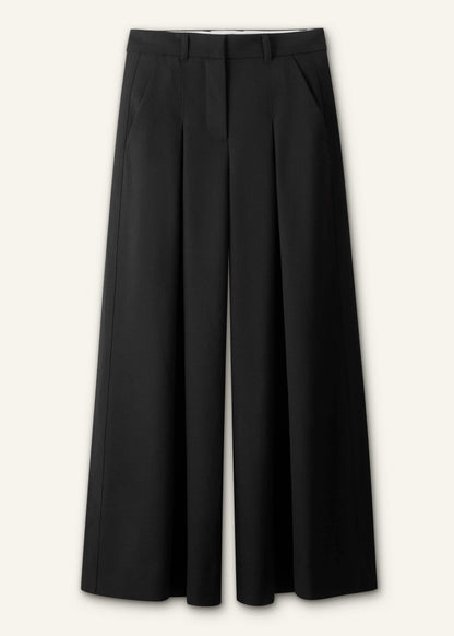 Black Very Wide-Leg Pant | ME+EM