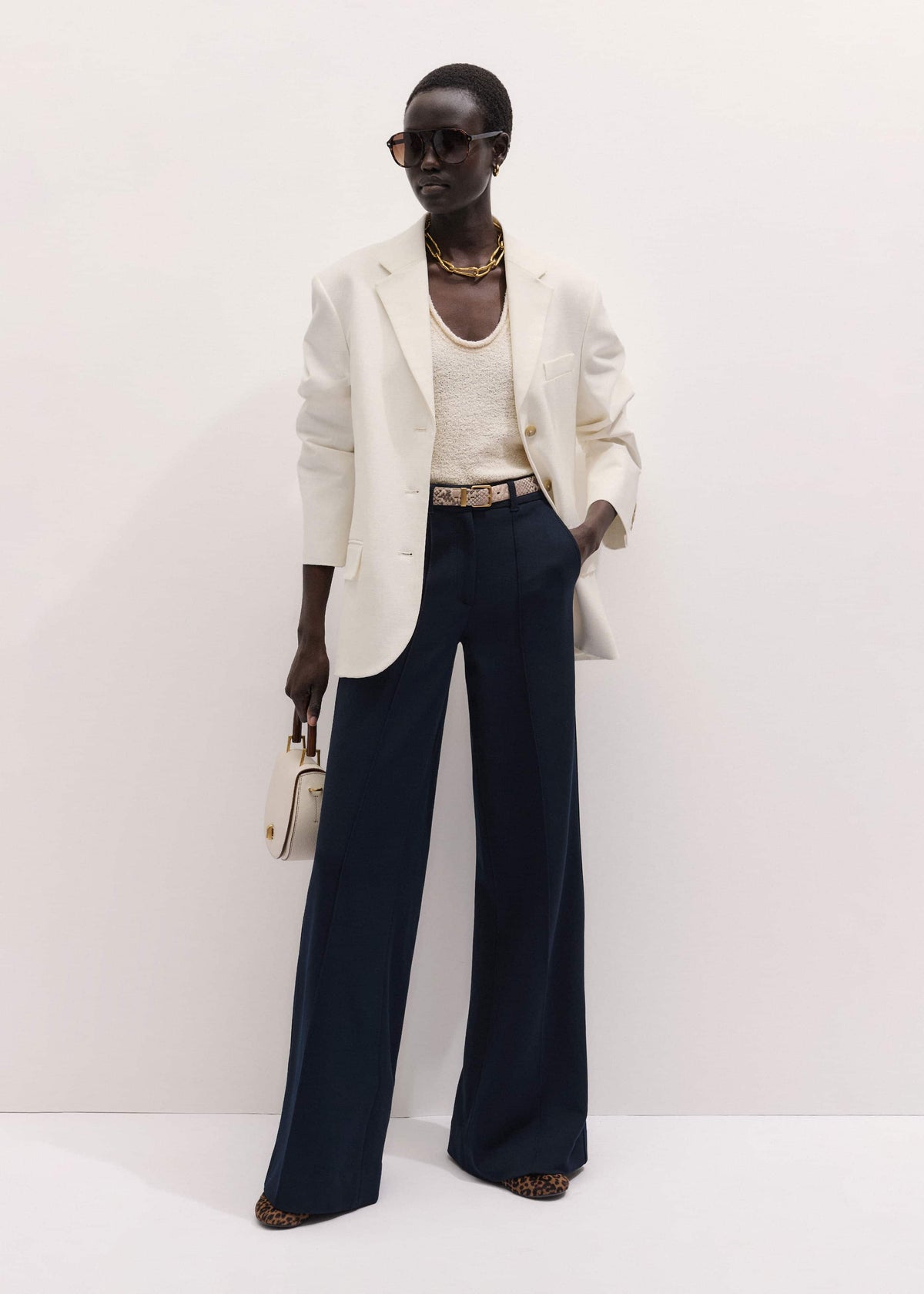 Navy Luxe Travel Tailoring Man Pant | ME+EM