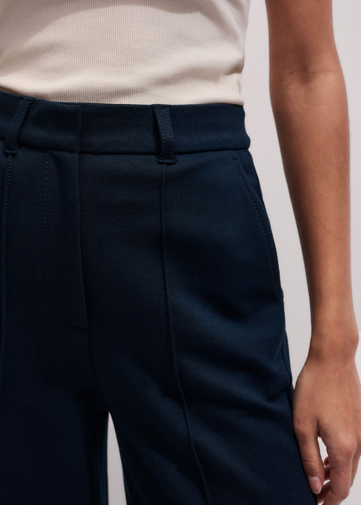 Navy Luxe Travel Tailoring Man Pant | ME+EM