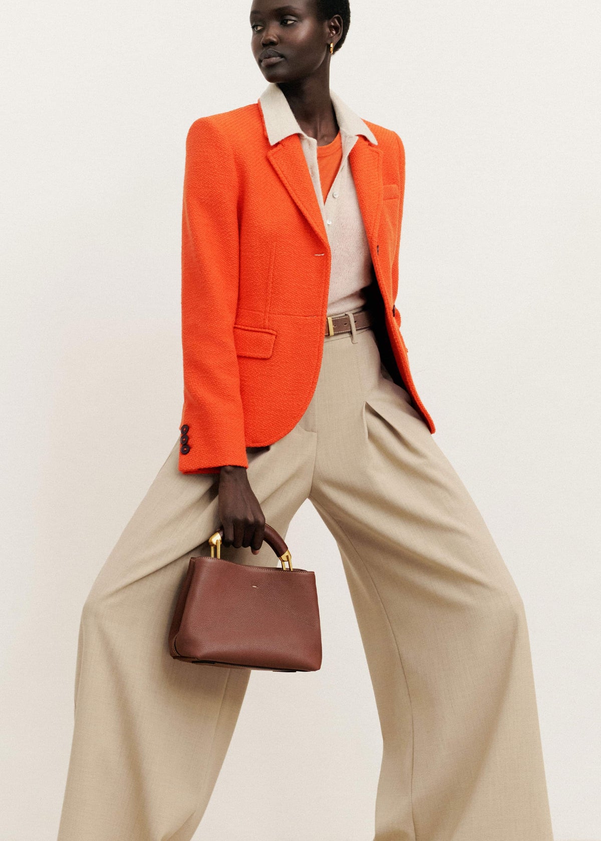 Sand Very Wide-Leg Pant | ME+EM