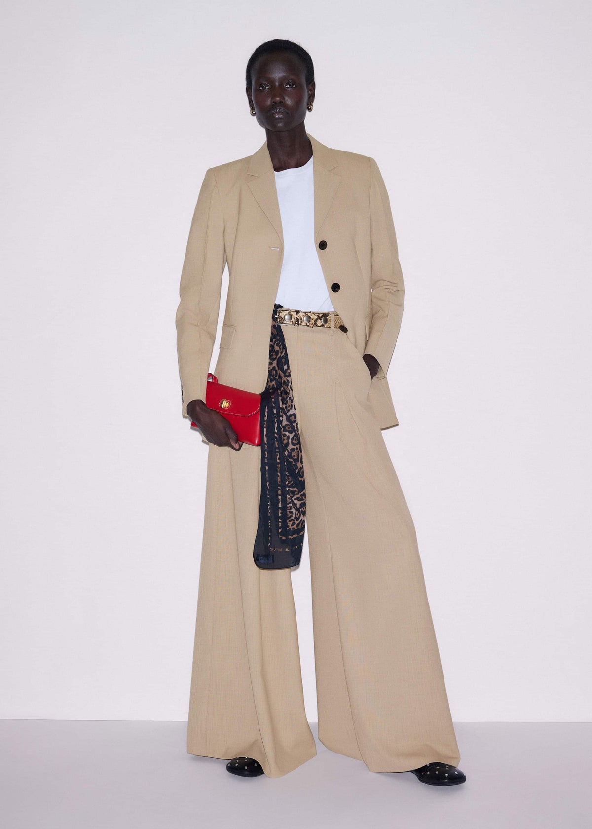 Sand Very Wide-Leg Pant | ME+EM