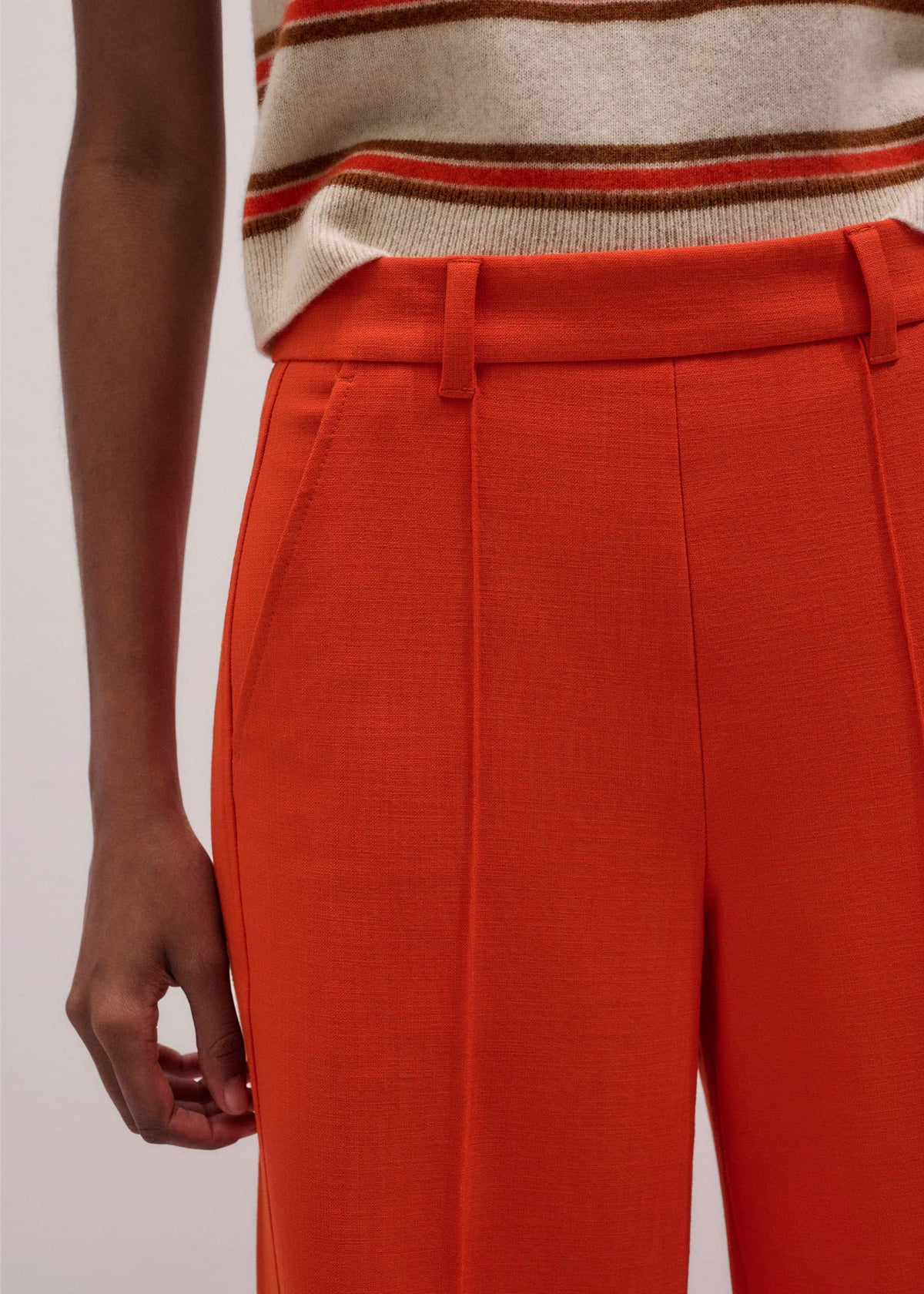 Orange Forever Wide-Leg Pant | ME+EM
