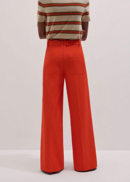 Orange Forever Wide-Leg Pant | ME+EM