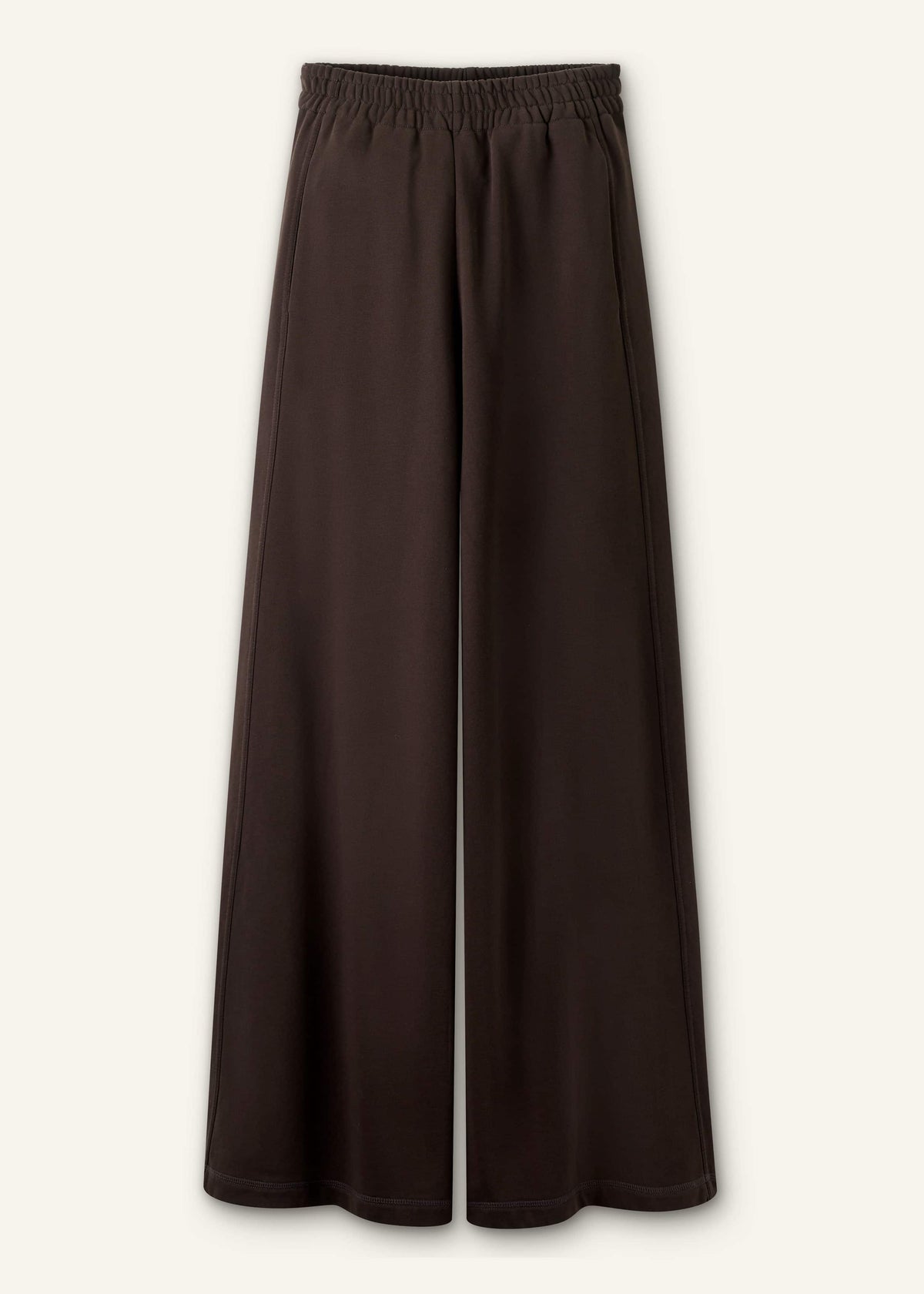 Brown Sweatshirt Wide-Leg Track Pant | ME+EM