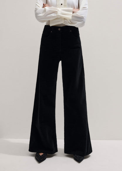 Black Ultimate Wide-Leg Pant | ME+EM