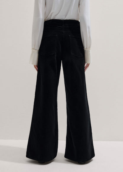 Black Ultimate Wide-Leg Pant | ME+EM