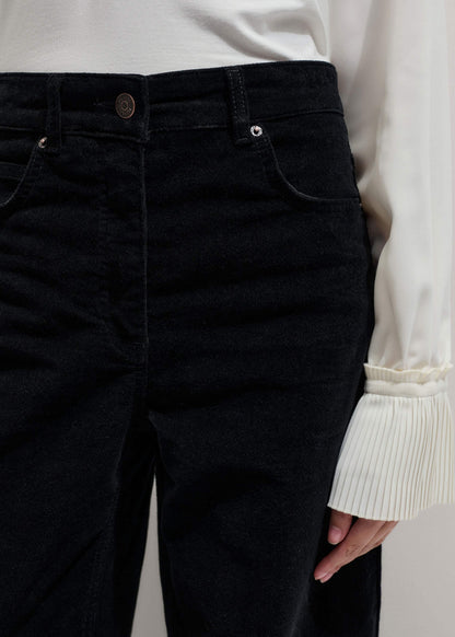 Black Ultimate Wide-Leg Pant | ME+EM