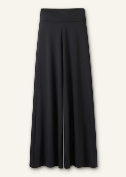 Black Super Wide Palazzo Pant | ME+EM