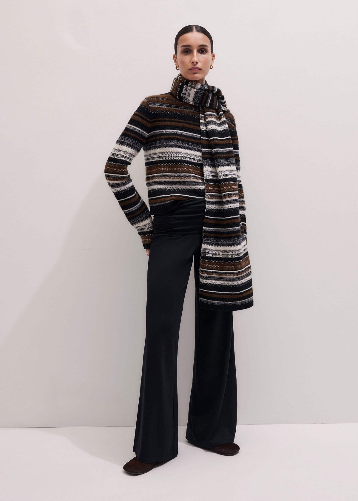 Black Icon Palazzo Pant | ME+EM